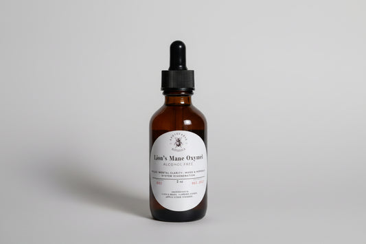 Lion’s Mane Oxymel Alcohol Free 2 oz