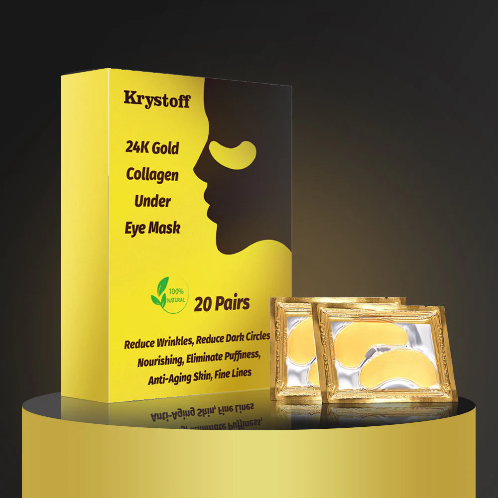 24K GOLD SEA MOSS UNDER-EYE MASK 20 PAIR