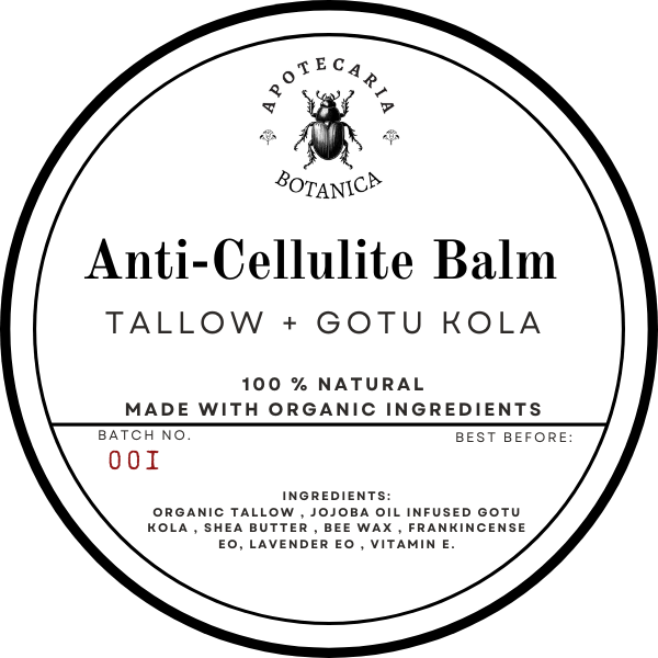 Anti-Cellulite Tallow & Gotu Kola Balm 4 oz