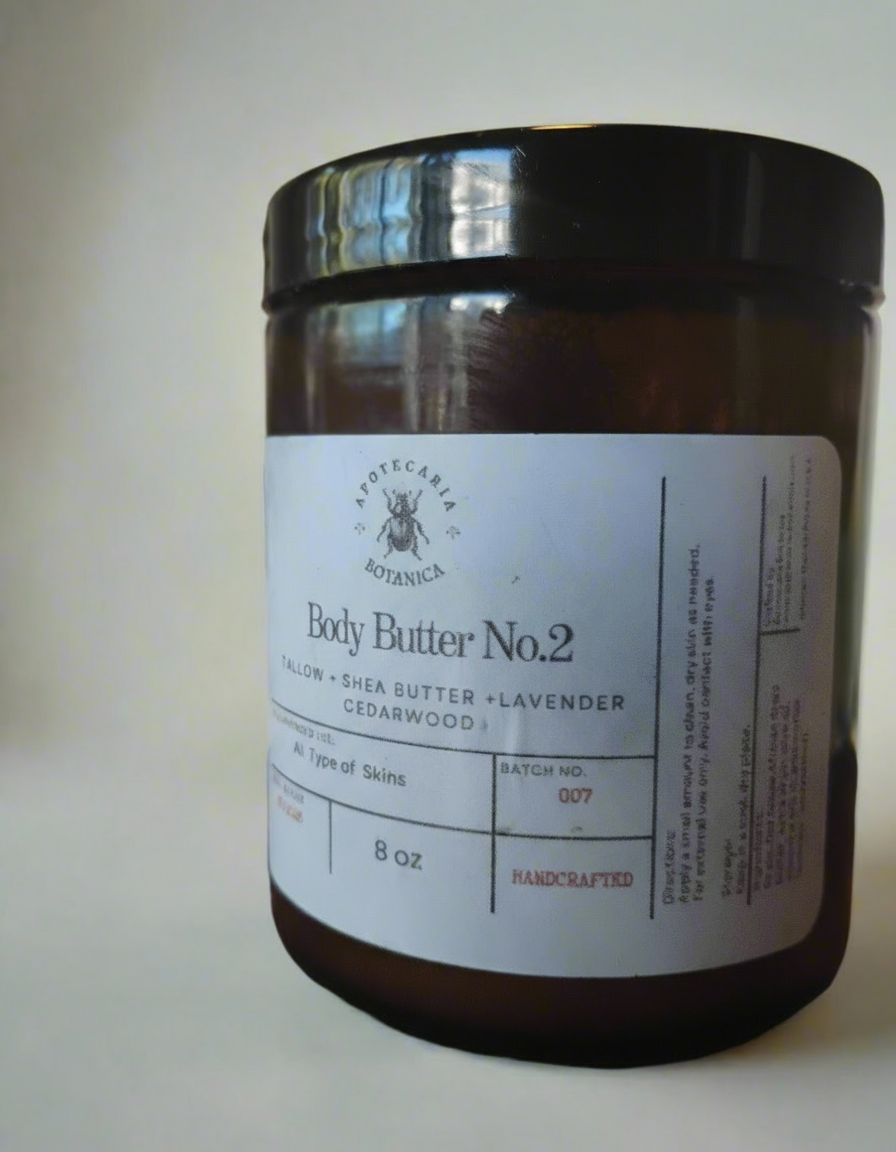 Body Butter No. 2                                     All types of Skin.
