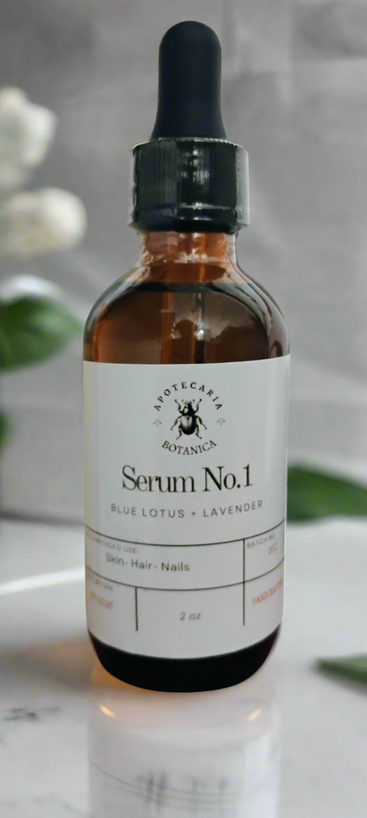 SERUM No.1 – Blue Lotus + Lavender 2 oz