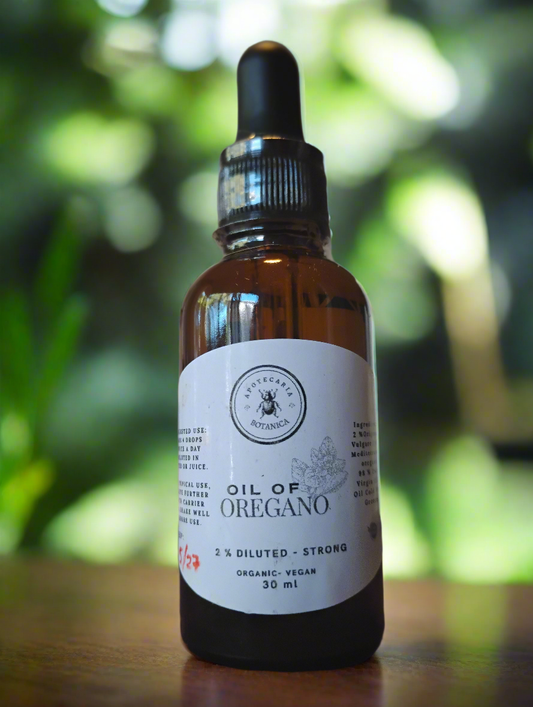 Oil of Oregano 2% Diluted - Strong 60 ml