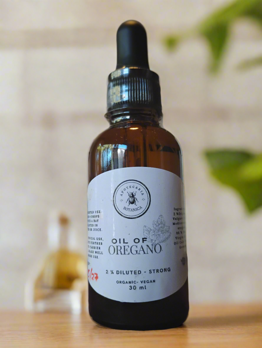 Oil of Oregano 2% Diluted - Strong 60 ml