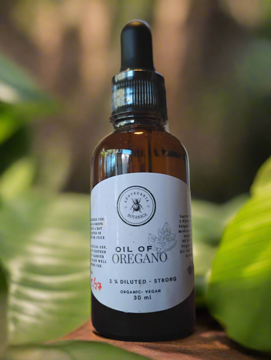 Oil of Oregano 2% Diluted - Strong 30 ml